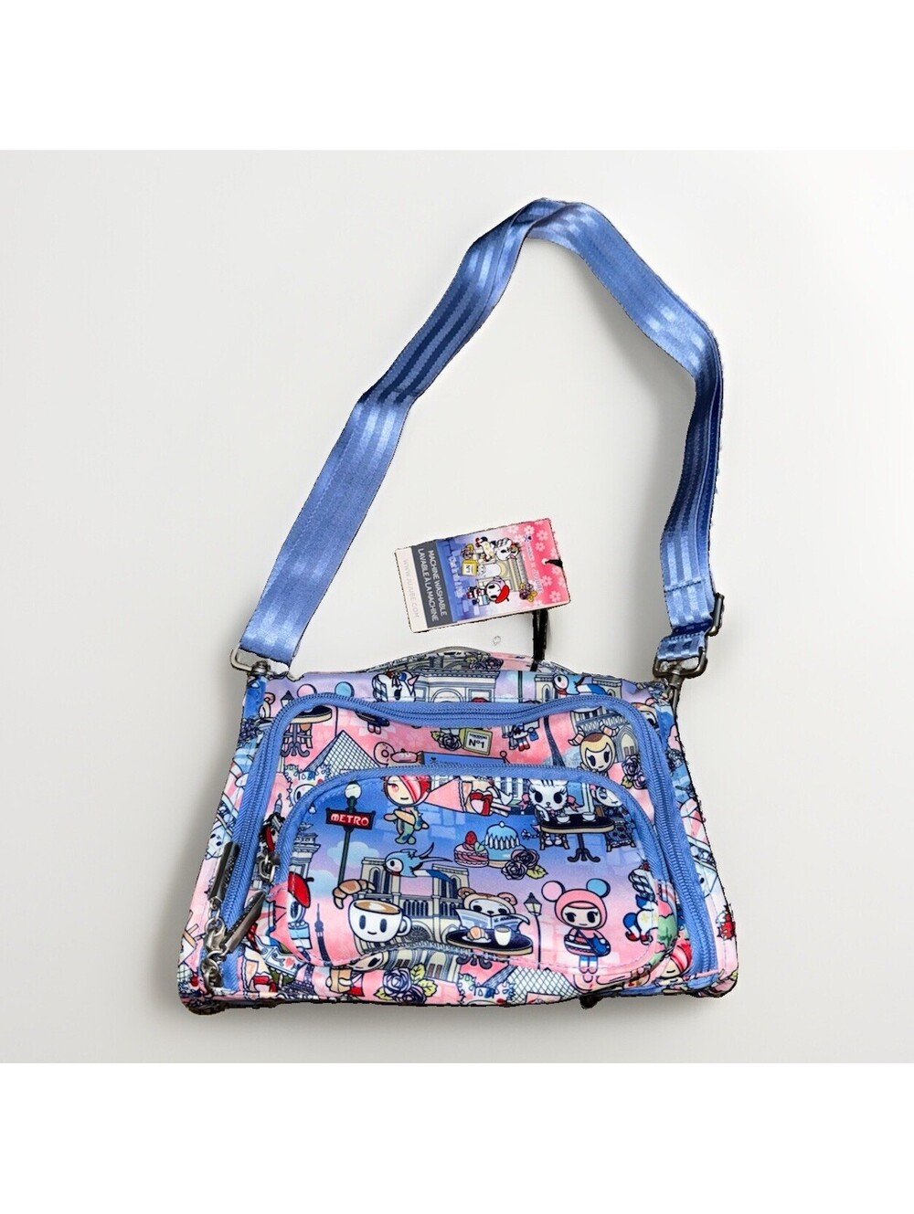 NEW! JuJuBe x tokidoki C'est la vie à Paris The Bestie convertible bag NWT